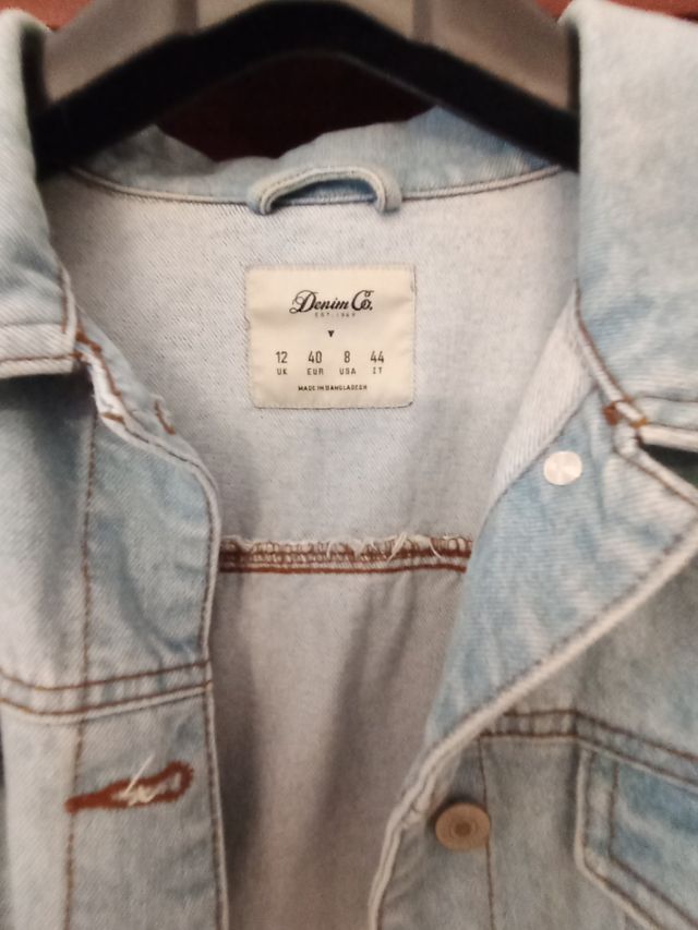 Giubbotto jeans Denim Co blu taglia M