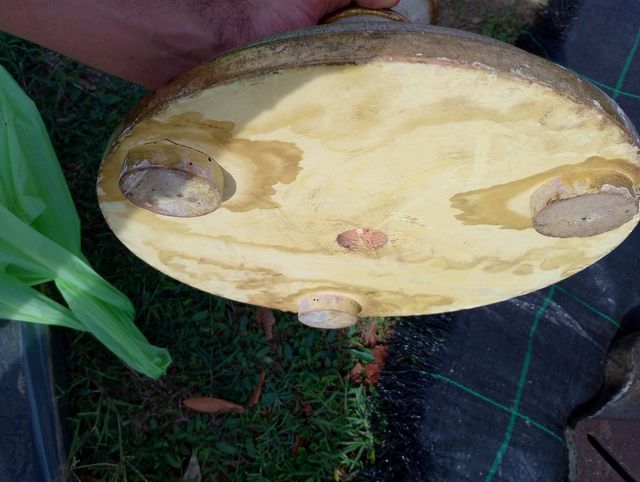 Candeliere in legno dorato XVIII/XIX sec.