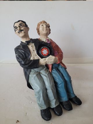 Figura Hermanos Marx sujetabotellas vintage