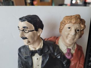 Figura Hermanos Marx sujetabotellas vintage