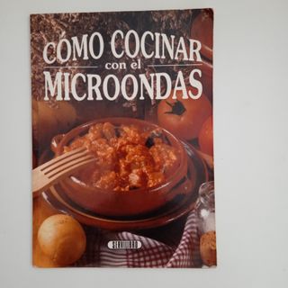 libro como cocinar con microondas