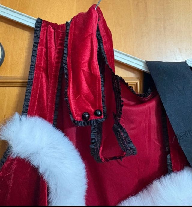 Vestito/Costume Natalizio Rosso e Bianco