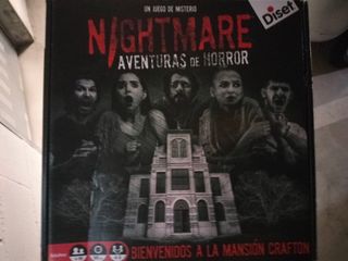 Nightmare Aventuras de Horror Juego de Mesa