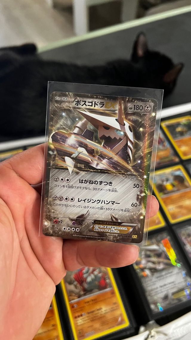Carta Pokémon Duelos Primigenios XY - Aggron Ex