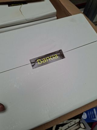 Carpeta portadocumentos de cuero sint.