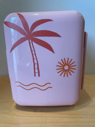 Mini nevera rosa Create