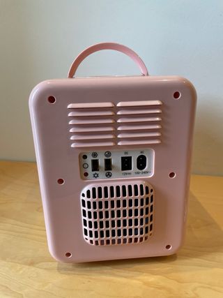 Mini nevera rosa Create