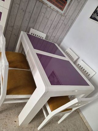 Mesa y 6 Sillas Comedor