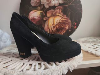 Zapatos de tacón negros Dior