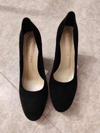 Zapatos de tacón negros Dior