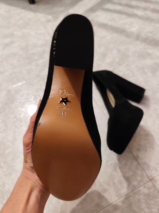 Zapatos de tacón negros Dior