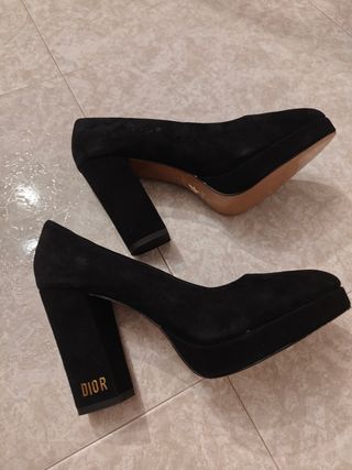Zapatos de tacón negros Dior