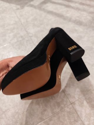 Zapatos de tacón negros Dior