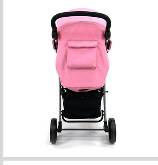 Carrito de bebé rosa fucia  Asalvo son las 3 parte