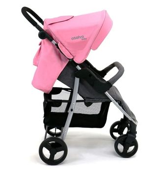 Carrito de bebé rosa fucia  Asalvo son las 3 parte