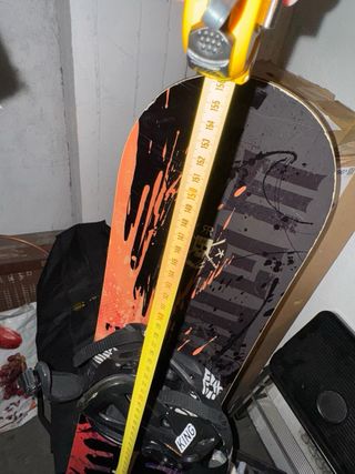 Tabla de Snowboard y Fijaciones DRAKE