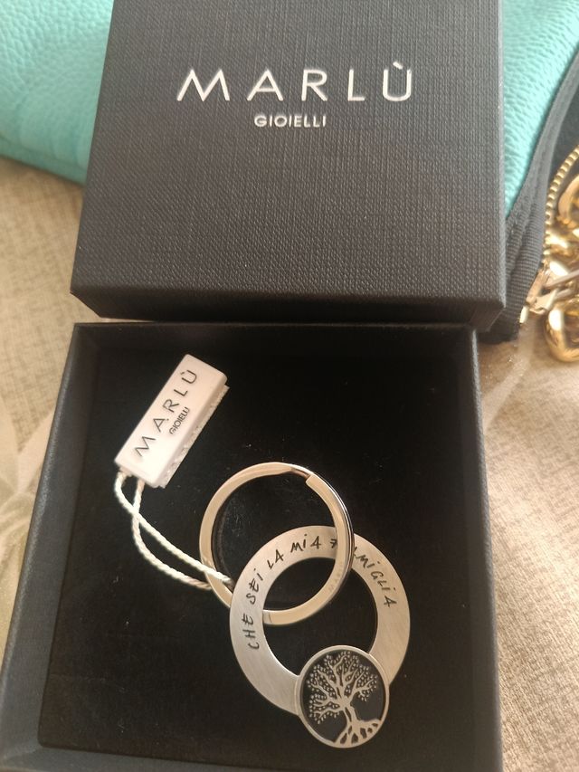 Portachiavi Marlu' nuovo con albero della vita