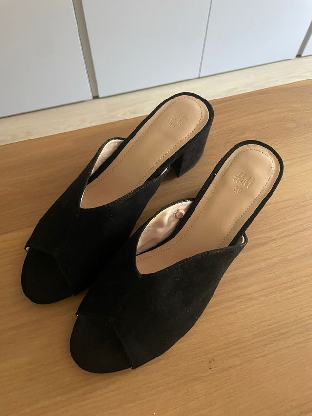Sandalias H&M Talla 39 Negras