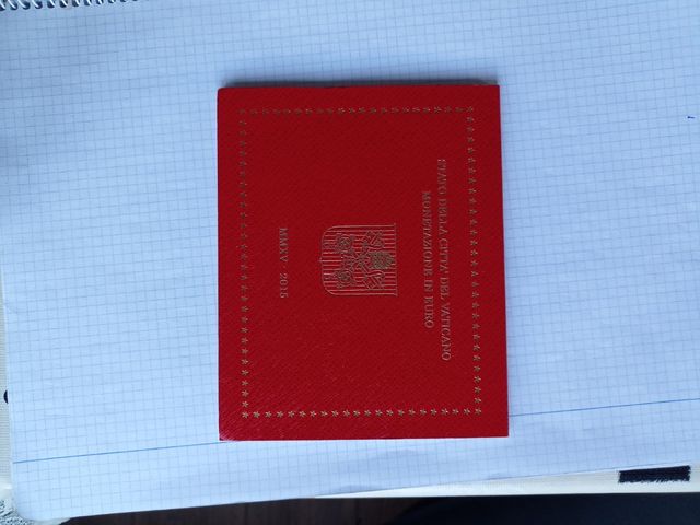 Vaticano 2015 Euroset Monetazione in Euro