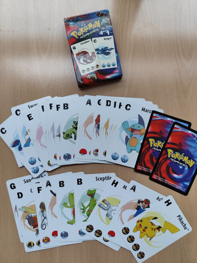 Juego de cartas Pokémon Advanced