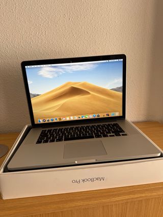 MacBook Pro 15” i7 retina 16 GB RAM 1 TB SSD
