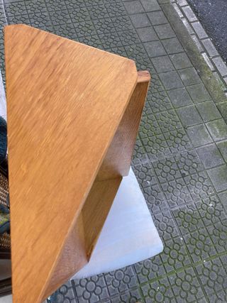 Baldas colgantes de madera