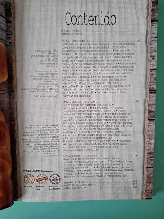 PAN, MASAS Y MERMELADAS . RECETAS TRADICIONALES...