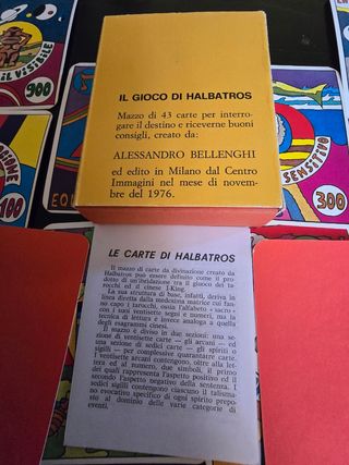 Carte Halbatros 1976 Tarocchi Sibille Rare