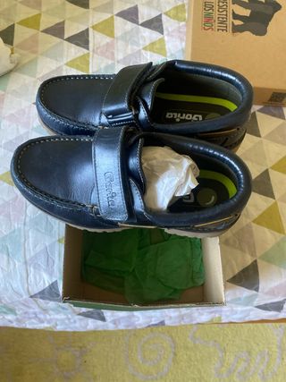 Náuticos Gorila Velcro Azul Talla 35