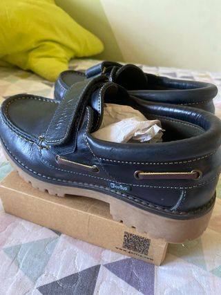 Náuticos Gorila Velcro Azul Talla 35