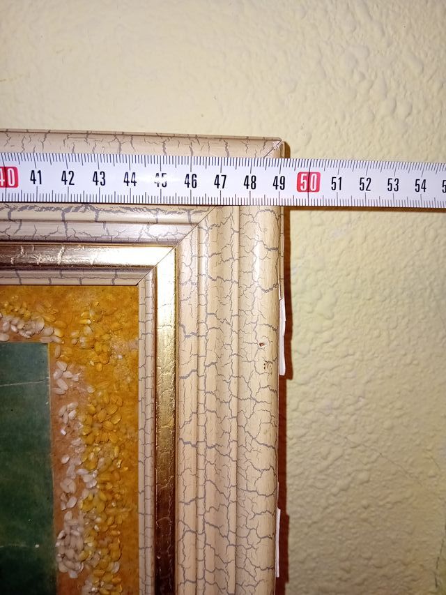 Cuadro mujer con verduras