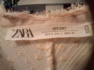 Kimono Zara Beige Talla L