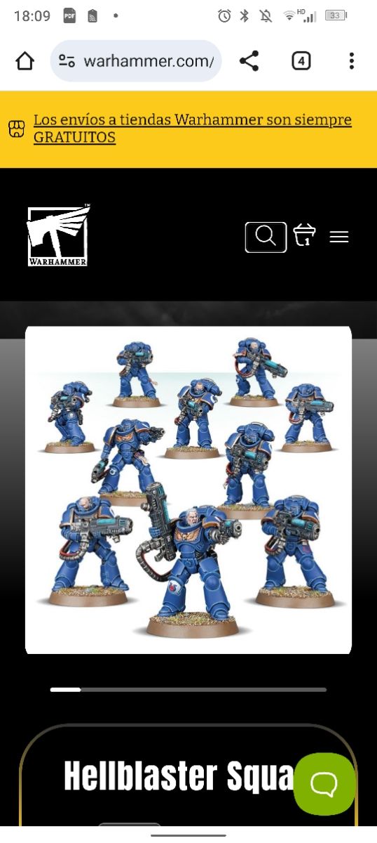 Hellblasters Squad Warhammer