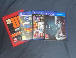 PS4 Juegos: Call of Duty, Rocket League, GTA V...