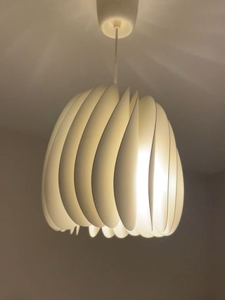 Lámpara de techo moderna blanca
