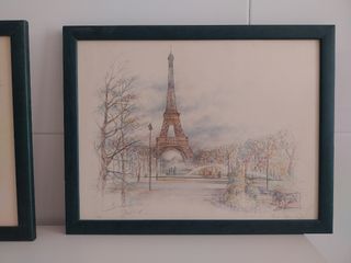 Láminas París Enmarcadas