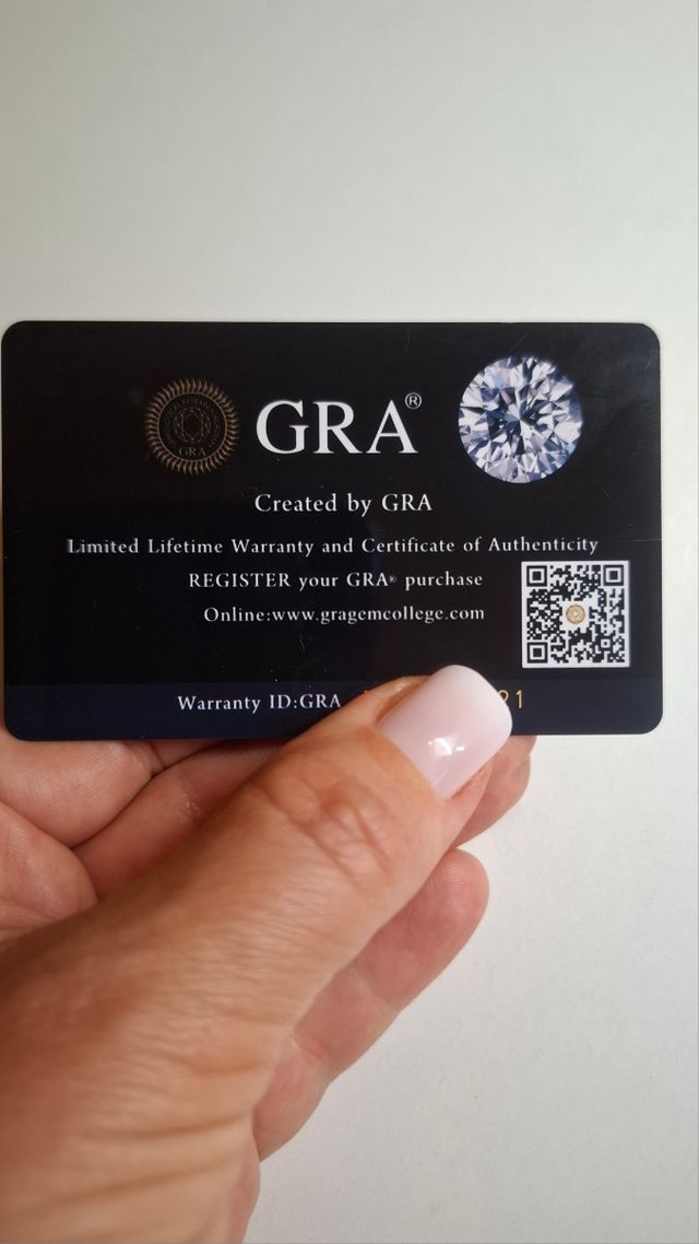 Pendientes Moissanita Oro Blanco