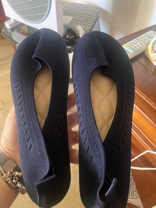 Zapatos planos azules talla 39