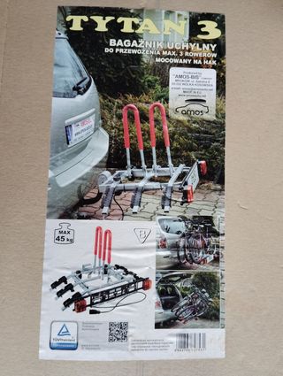 Portabicicletas TYTAN 3 AMOS