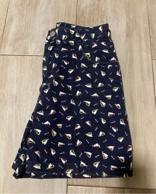 Shorts niña Zara 14 años estampado barcos