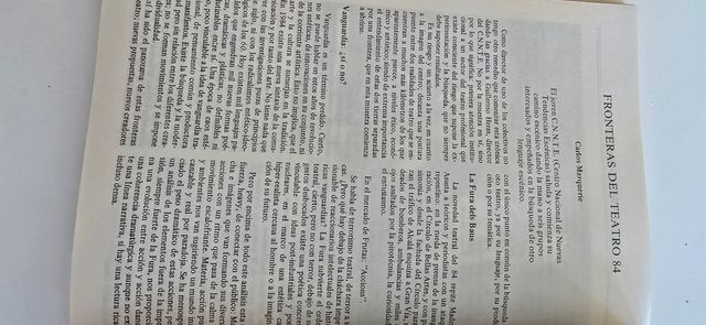 Primer Acto cuadernos de investigación teatral