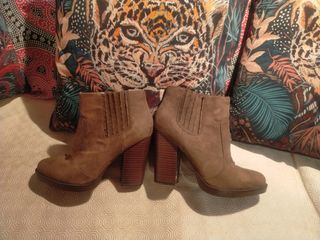 Botines tacón mujer talla 39
