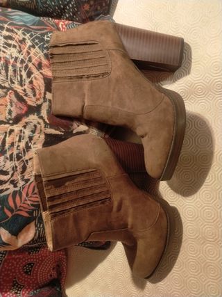 Botines tacón mujer talla 39
