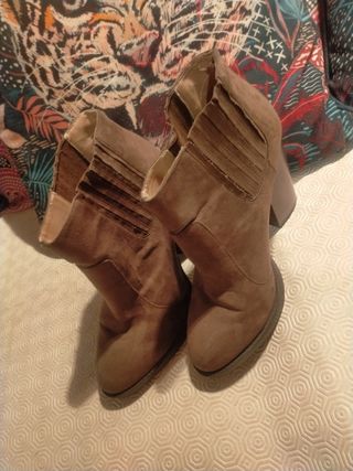 Botines tacón mujer talla 39