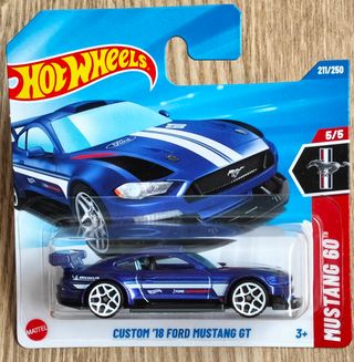 Hot Wheels Mustang 60th Custom '18 Ford Mustang GT