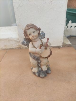 4 Angelitos musicales decorativos