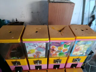 Máquina expendedora de bolitas