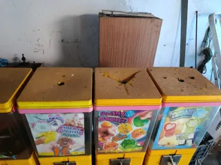 Máquina expendedora de bolitas