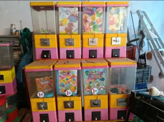 Máquina expendedora de bolitas