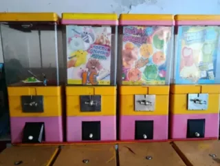 Máquina expendedora de bolitas